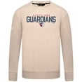 thumbnail image 2 of Men's Levelwear  Khaki Cleveland Guardians Mandate Carve Tri-Blend Sweatshirt, 2 of 3