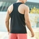 thumbnail image 4 of pstuiky Camisetas sin mangas para hombre, Camiseta deportiva informal sin mangas con cuello redondo para hombre Chaleco para hombre m, 4 of 6