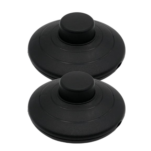 2Pcs Foot Pedal Push Switches Replacement Round Floor Lamp Inline Switches for Floor Lamp LED Light by ZAXLVG