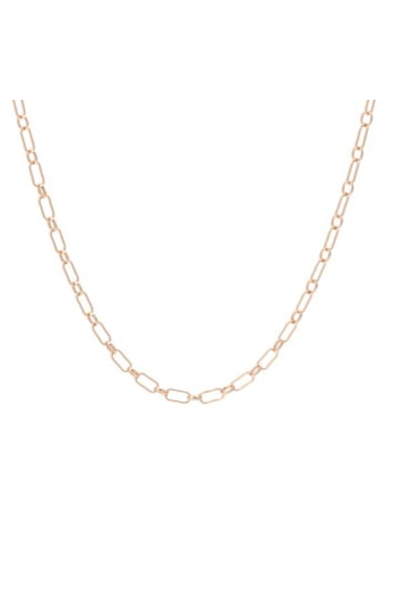 Pre-Owned TIFFANY&Co. Tiffany Chain Necklace for Men and Women, 18K Yellow Gold (YG), Grade A,...