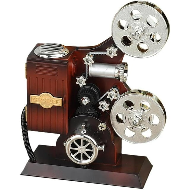 HUGFEGWE New Sewing Machine Engraved Musical Box Birthday Presents Lightweight Party Props Mini Decor Household for Souvenirs Ornaments Musical Vintage Box Clockwork Gift Metal Classical AZ824-26098