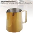 thumbnail image 6 of 304 Stainless Steel Milk Frothing Pitcher Gold 12 oz 350 ml Steaming Cup with Measurement Scale for Coffee Espresso Latte Art, 6 of 9