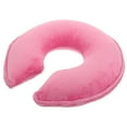 thumbnail image 3 of DINHEAROM U Shaped Neck Pillow 1Pack Rosy 11.8X11.8X3.1Inch Memory Foam for Spa Salon and Travel Use, 3 of 8