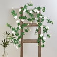 thumbnail image 5 of Artificial Rose Vine Rattan Wall Decor,Outdoor Garden UV Resistant Faux Floral for Patio Balcony Planter Decoration, 5 of 5