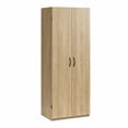 thumbnail image 6 of Mainstays 60" 2 Door Storage Cabinet, Natural, 6 of 15
