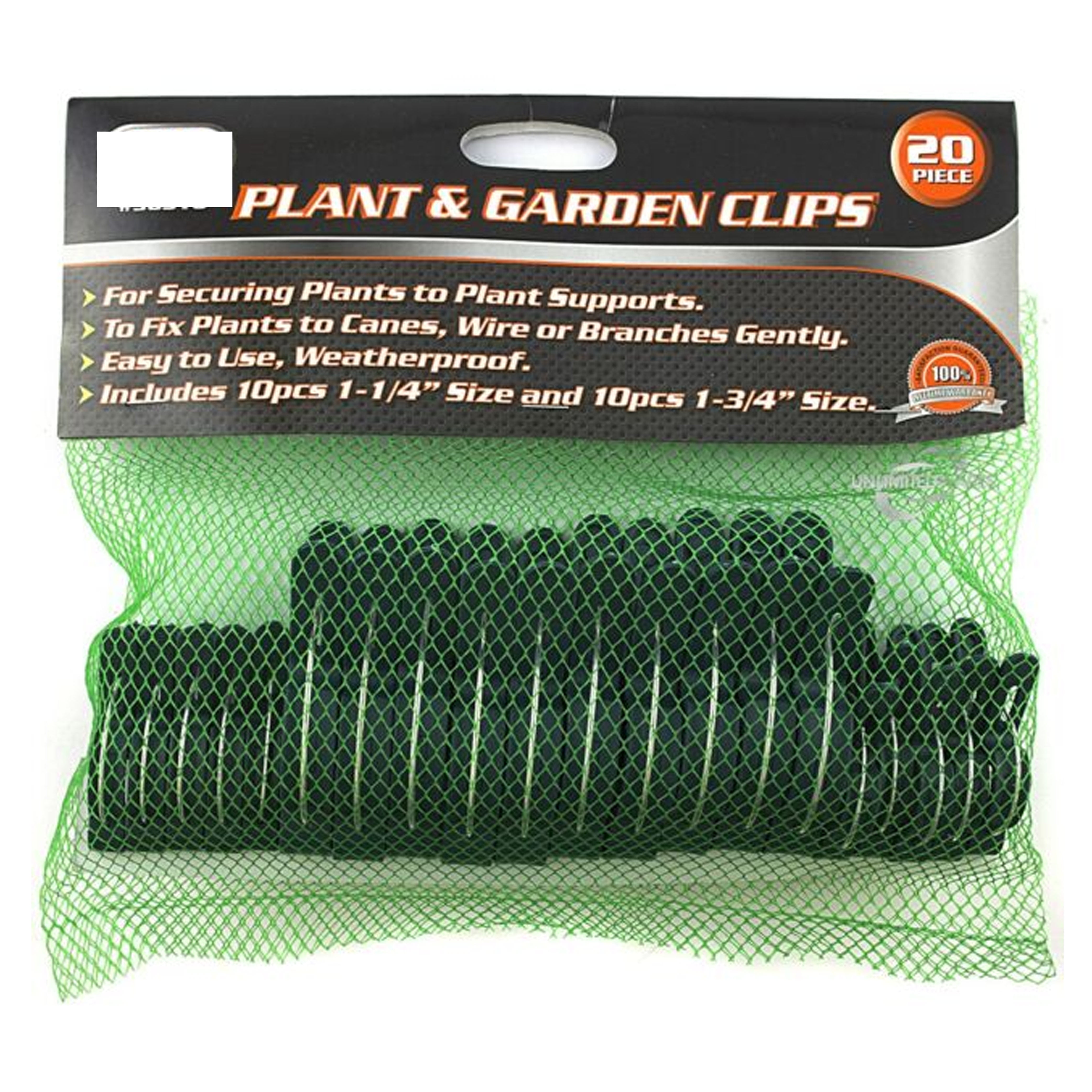 Gardening Spring Clips for Plants Stems Support Sago Brothers 20 PCS Plant and Flower Clips 