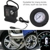 Hot Sale Portable Car Air Compressor Pump Tire 12V And 3 Adapter Electric Tyre Inflator(Black)