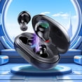 thumbnail image 1 of Auriculares Inalámbricos Ganfancp Bluetooth 5.0 Carga Magnética IPX7, 1 of 7