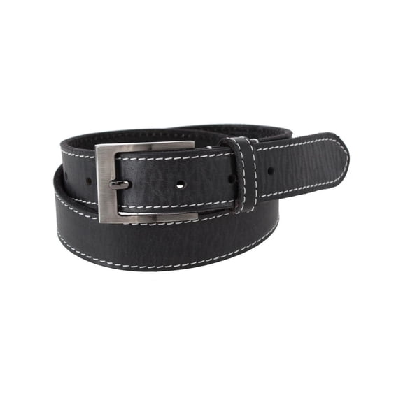 Stone Mountain Boy's Contrast Stitch Leather Casual Belt