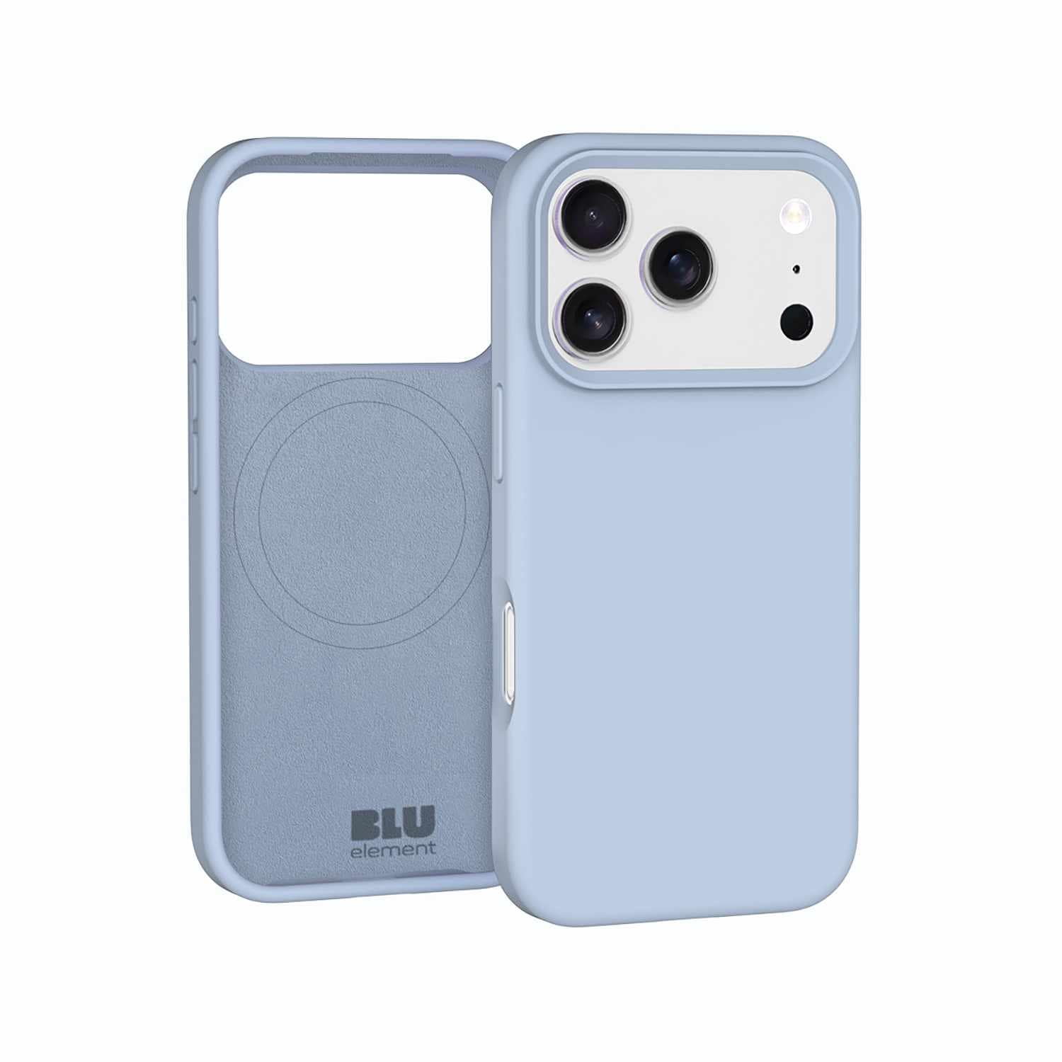 Blu Element Silicone MagSafe Case Pastel Blue for iPhone 17(6.6)