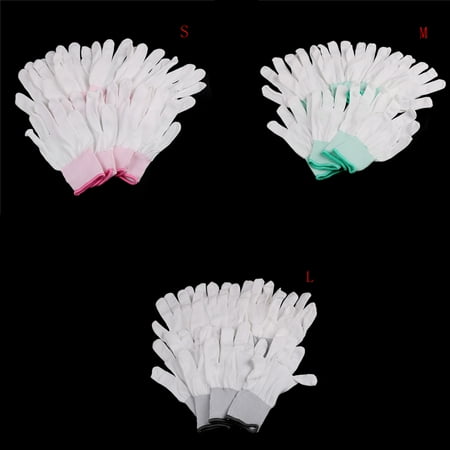 

(M)5pair Anti static ESD electronic working Gloves pu coated palm coated finger