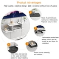 thumbnail image 5 of BiJun Floating TV Stand Wall Mounted, Floating TV Shelf for TVs up to 60"（White）, 5 of 6