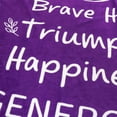 thumbnail image 3 of Inspirational Gifts for Women，Thank You Gifts for Women,Inspirational Positive Energy , Purple Blanket for Mom Mothers-in-Law Sister Colleague Friend（Throw Blankets 50inx60in）, 3 of 6