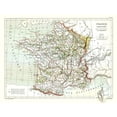 thumbnail image 2 of Cortambert 24x19 Black Ornate Wood Framed with Double Matting Museum Art Print Titled - Forrestry France - Cortambert 1880, 2 of 4