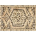 thumbnail image 1 of Ahgly Company Indoor Rectangle Traditional Dark Gold Brown Persian Area Rugs, 8' x 10', 1 of 6