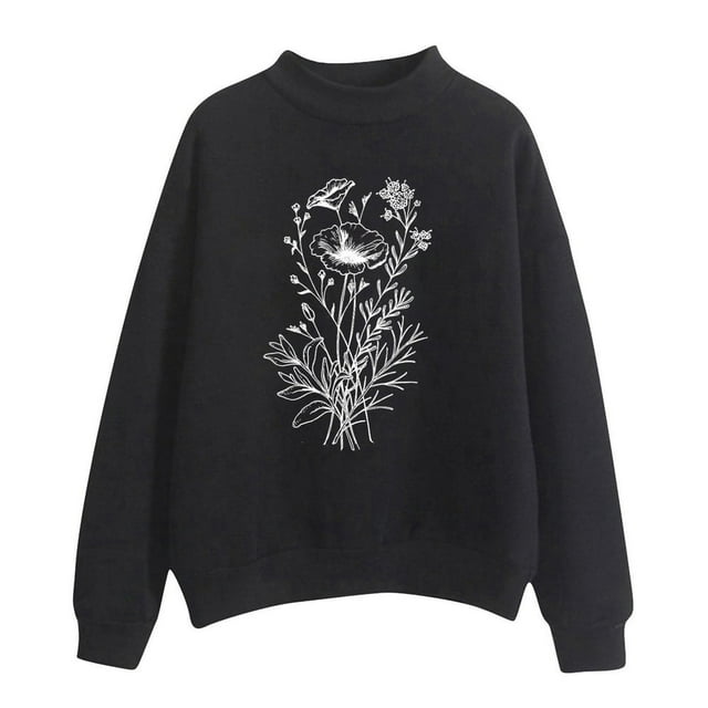 Sweatshirts à Col Rond pour Femmes, Coupe Ample Décontractée, Pulls Confortables, Tenues de Mode Automne 2023
