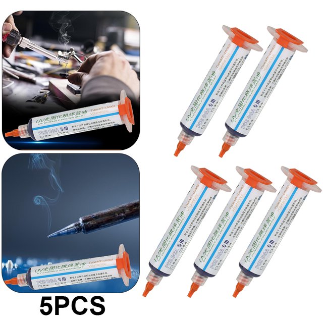 Máscara Soldadura Curable UV 10CC Placa Circuito PCB BGA Pasta () Azul