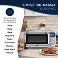 thumbnail image 3 of De'Longhi Livenza EO141164M - Electric oven - convection - 14.8 qt - 2 kW - stainless steel, 3 of 6
