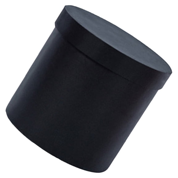 FOMIYES Black Cylinder Flower Box Paper Flower Bucket Perfect for Floral Arrangement Events