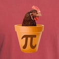 thumbnail image 3 of CafePress - Chicken Pot Pi (And I Don't Care) T Shirt - Mens Comfort Colors Shirt, 3 of 5