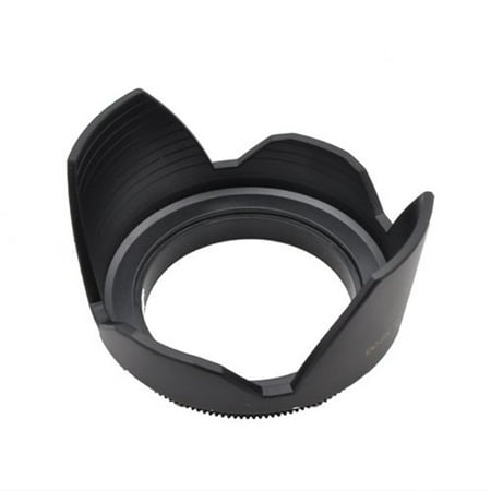 Image of TOYMYTOY Professional 52mm DSLR Camera Lens Hood for /Nikon / /Pentax /Olympus /Sigma /Tamron Lens (Black)