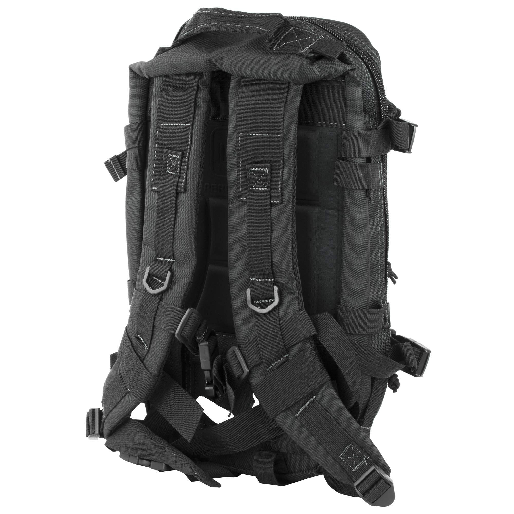 Glock AS02000 Multi-Purpose Backpack 1000 Denier Polyester Black 18" x 11" x 11" Black
