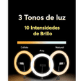 thumbnail image 3 of Aro de Luz LED Archy 10 Pulgadas Tripie 2 Metros, 3 of 7