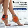 thumbnail image 6 of Foot Massager, Emsence Triple Therapy Foot Massager with 3 Vibration Mode, Heated Ankle Wrap, 5 Heat Leavel for Achilles Tendinitis and Plantar Fasciitis, 6 of 7