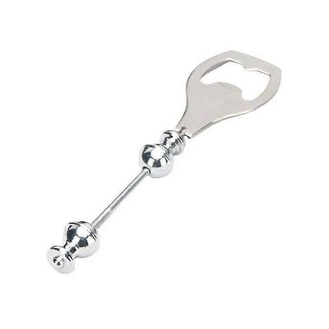 Stainless Steel Bottle Opener Customizable DIY Beaded Beer Opener for Kitchen Wedding Party Bar Home Restaurant Durable