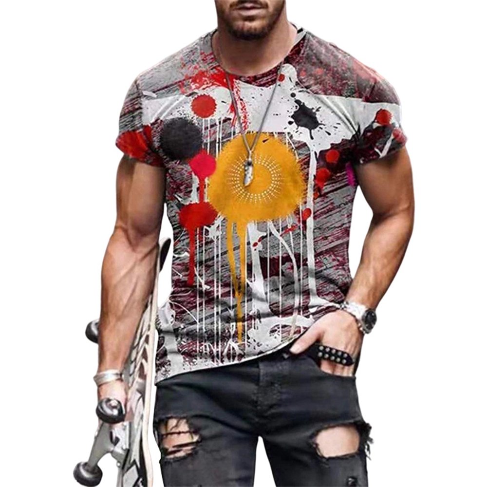 UKAP UKAP Men Short Sleeve Gym TShirts Big and Tall