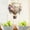 D, variant on Bookker 1 Pcs Hot Air Balloon Solar Lantern Outdoor Garden Decor, Waterproof Hanging Solar Lantern with Flickering Flame Light for Yard Tree,Gift for Mom Lovers,9"x7"
