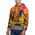 thumbnail image 3 of Lsque Scooby-Doo Pattern Casual Men's Hoodie,Hooded Sweatshirt with Kangaroo Pocket,Pullover Hoodie-X-Large, 3 of 8