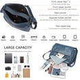 thumbnail image 5 of Sunyuer Fashion Crossbody Bag For Women Shoulder Bag Soft PU Leather Handbags Purses Multi Pocket Hobo Tote Bag, 5 of 6