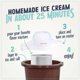 thumbnail image 3 of Máquina para hacer helados eléctrica Nostalgia - Estilo salón, antigua máquina para hacer helados suaves que hace yogur helado o helado en minutos - Divertido aparato de cocina - Arco blanco y oscuro, 3 of 5