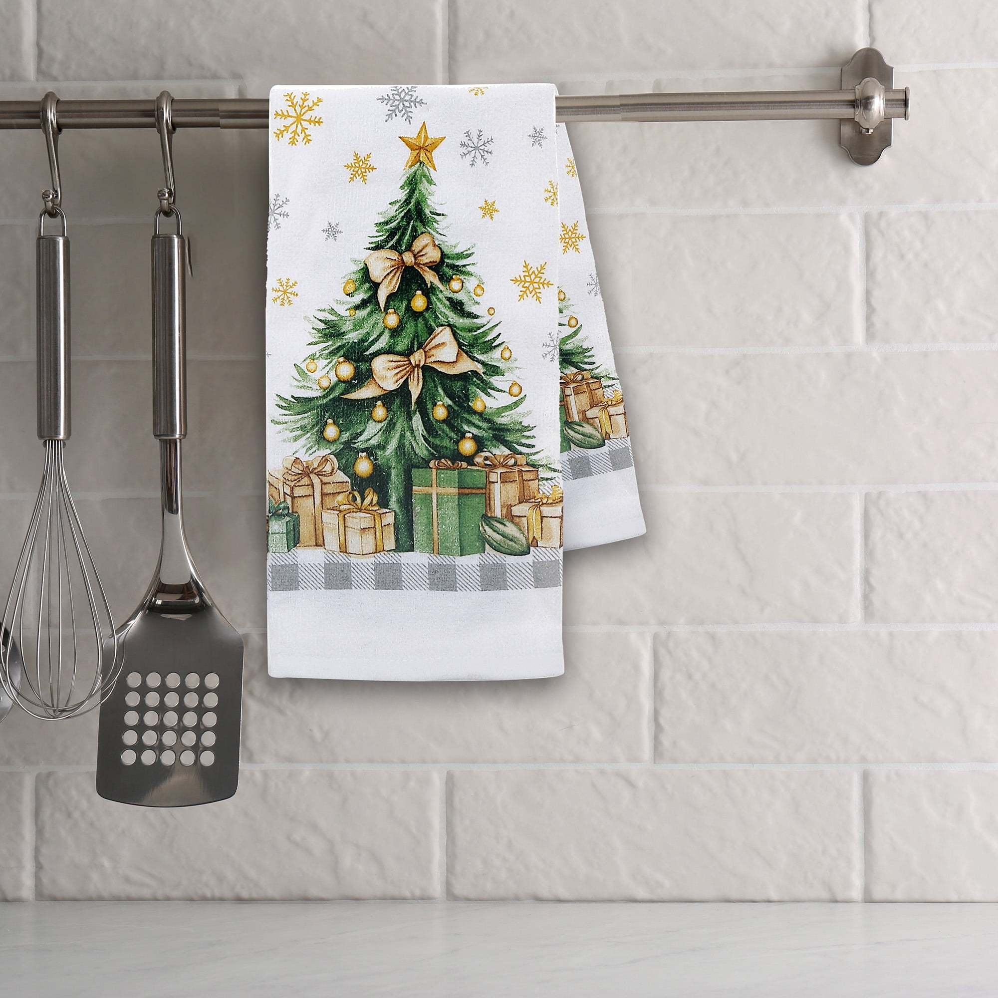 Hand Towel (Christmas Tree) - Set of 6