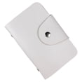 thumbnail image 2 of Conjunto de paquete de s, práctico soporte suave con hebilla portátil, herramienta 6x12, 20 ranuras para s, gran capacidad, reutilizable - blanco Yinane Paquete de tarjetas, 2 of 7