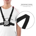 thumbnail image 1 of Black Adjustable Ergonomic Camera Chest Harness, Camera Strap Mount, For  Cameras Outdoor Use Action Cameras Strap, 1 of 8