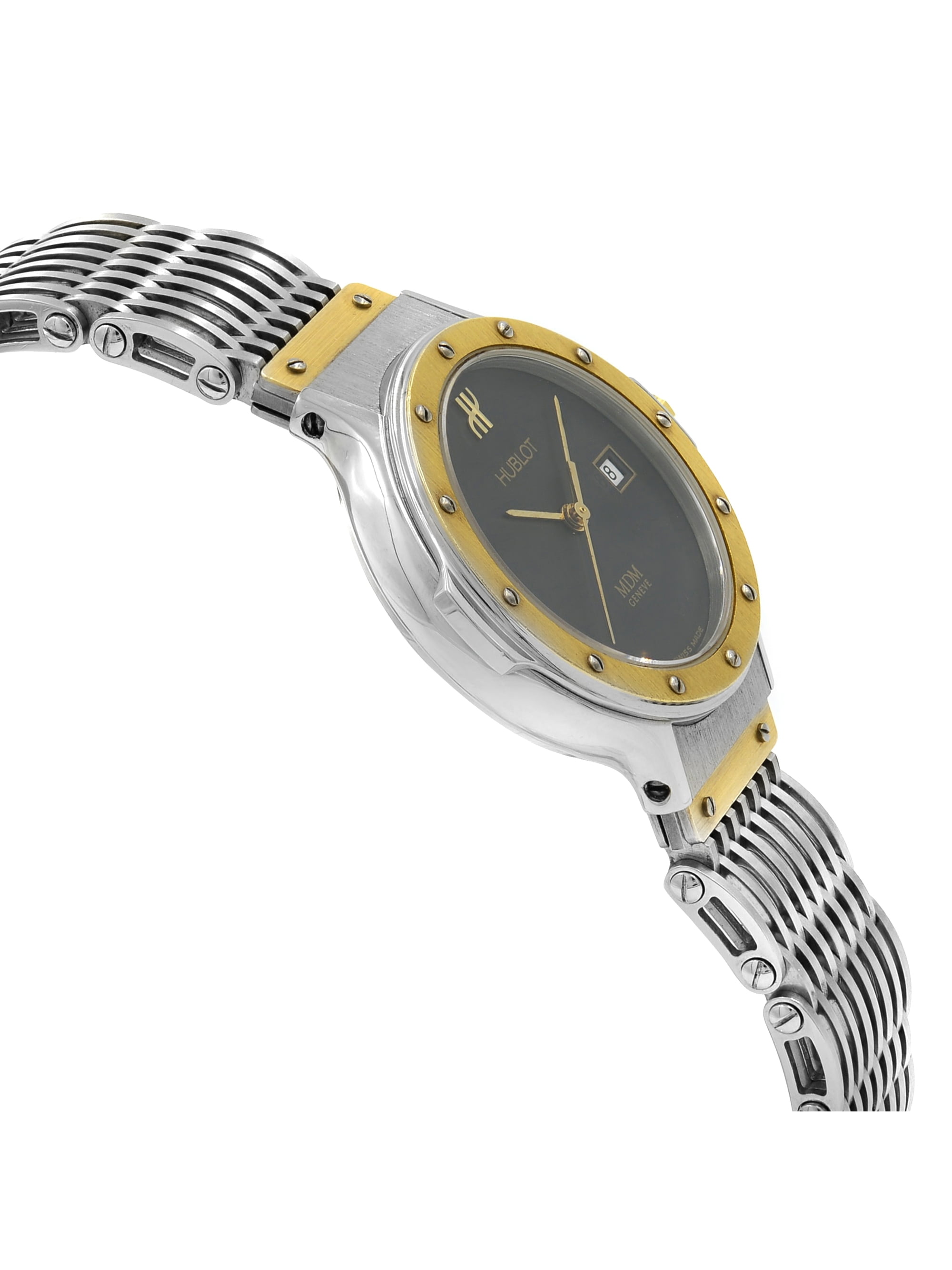 Authentic Ladies Hublot MDM Geneve 18 Karat Yellow Gold Quartz Watch For  Sale at 1stDibs | hublot mdm geneve price, hublot geneve quartz, mdm watches