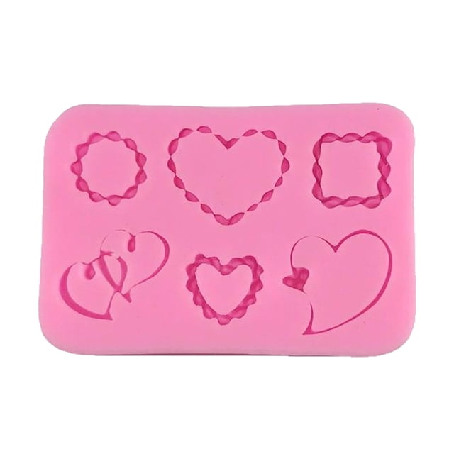Yuarrent Molde de silicona para el hogar, comedor, Bar, pastel de Chocolate, molde para bodas, fiestas, vacaciones, Fondant, herramienta de Herramientas y accesorios para hornear