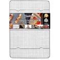 thumbnail image 1 of Premium Toaster Oven Pan Nonstick Set of / Sheet Pan for Baking Small Cookie Sheet Tray Durable Small Baking Trays for Oven Aluminum Baking Sheet Toaster Oven Tray x in, 1 of 5