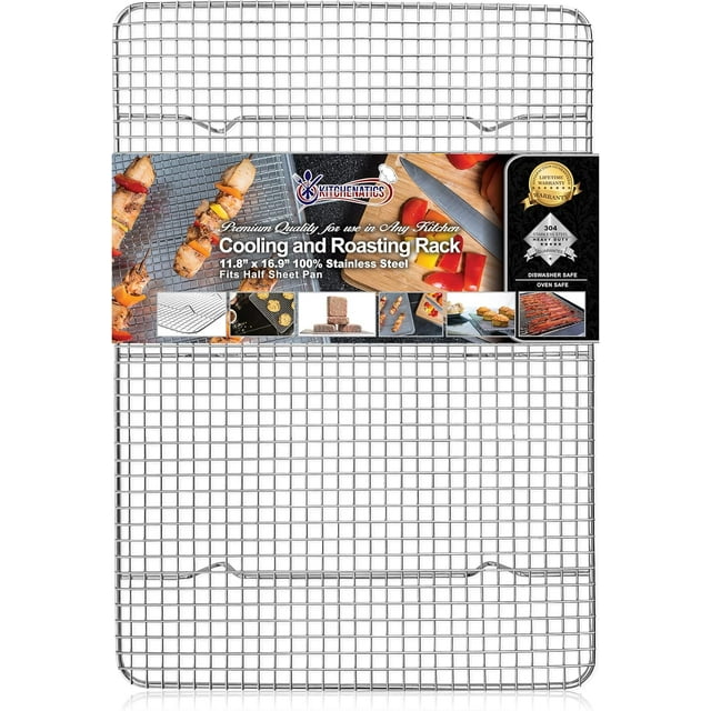 Premium Toaster Oven Pan Nonstick Set of / Sheet Pan for Baking Small Cookie Sheet Tray Durable Small Baking Trays for Oven Aluminum Baking Sheet Toaster Oven Tray x in