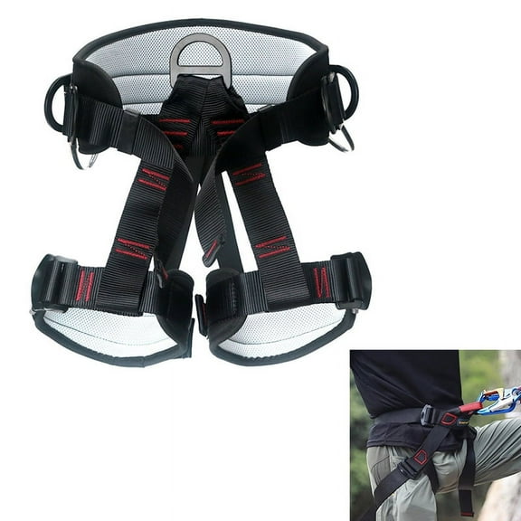 Outdoor Rock Climbing Outdoor Expand Training Half Body Harness Safety BeltMWA