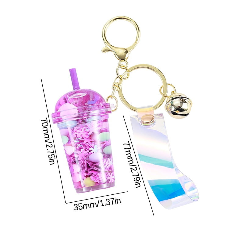 12 Pack Camper Keychain Set - Happy RV Travel Trailer Keyrings, Camping Gifts For Men & Women