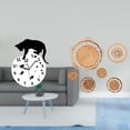 thumbnail image 2 of Reloj De Pared Colgante De Ratán Silencioso Con Diseño De Gato, Arte Tejido único, Movimiento Silencioso, Reloj Analógico Decorativo Para Sala De Estar, Dormitorio, Porche, Cafetería., 2 of 8