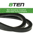 thumbnail image 3 of 8TEN Raw Edge Drive Belt for John Deere GX325 GX335 GT242 355D M119696 810-CBL2519T, 3 of 4