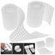 thumbnail image 4 of Kuymtek 1000 Pares Cinta Adhesiva Sujeción Doble Cara Ganchos Bucles Discos Blanco 10 Mm, 4 of 6