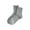 Gray Socks, variant on Rolled Hem Socks for Women Cute Polka Dots Crew Socks Casual Comfy Daily Socks Dark Gray Free Size