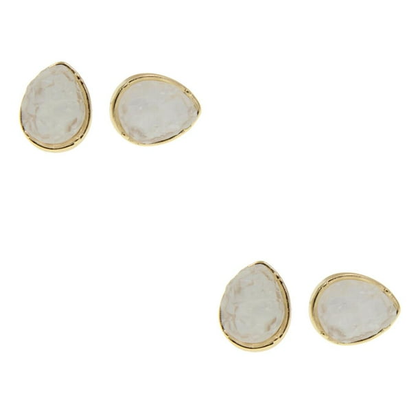 Minnieouse Pendientes de botón joyería elegante decoración estilo Simple mujer elegante pendientes de botón adorno de vestir femenino regalo de tipo 23 2piezas Minnieouse CBP385603