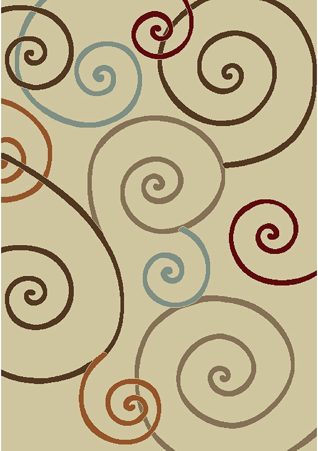 Concord Chester Scroll Rug - Walmart.com