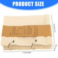 thumbnail image 5 of Linen Fabric Sketchbook Art Journal Reinforced Binding Fabric Sketch Book Stitchbook For Drawing Stitching 175x145mm, 5 of 9